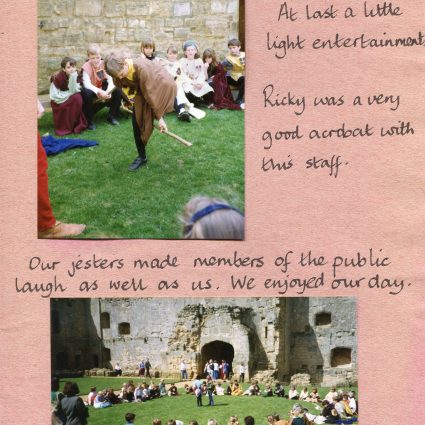 Outing to Bodiam Castle 1991