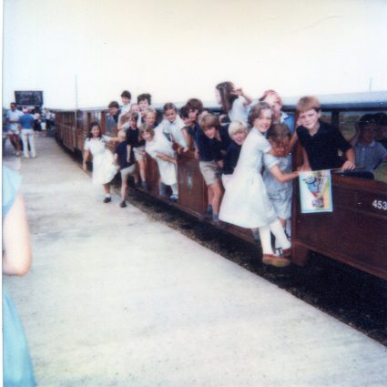 Outing to the Romney Hythe and Dymchurch Railway 1984