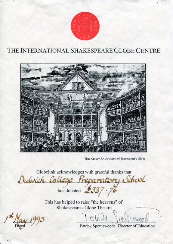 Globe Theatre Poster | Globe Teatre